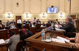 El senado aprobó con media sanción la ley Orgánica de Municipios. Felipe Michclig aseguró que es 
